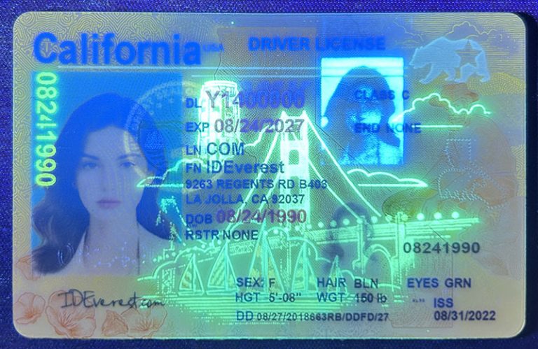 California Fake ID